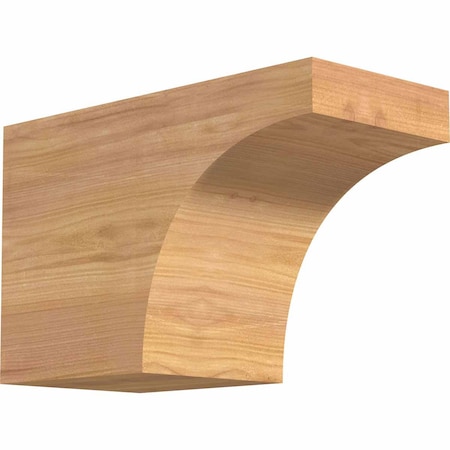 Ekena Millwork Huntington Smooth Rafter Tail, Western Red Cedar, 5 1/2"W x 8"H x 12"L RFT06X08X12HUN00SWR